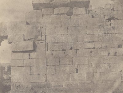 (Karnak, Salle Hypostyle, Mur du Sud (Face Extérieure)) - John Beasly Greene